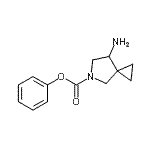 CAS#: 885272-23-1, Phenyl 7-amino-5-azaspiro[2.4]heptane-5-carboxylate