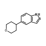 CAS#: 885272-70-8, 5-(Tetrahydro-2H-pyran-4-yl)-1H-indazole