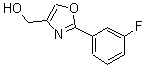 CAS 登录号：885272-81-1， [2-(3-氟苯基)-1,3-恶唑-4-基]甲醇