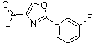 CAS#: 885272-95-7, 2-(3-Fluorophenyl)-1,3-oxazole-4-carbaldehyde