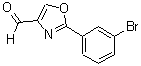 CAS 登录号：885273-03-0， 2-(3-溴苯基)-1,3-恶唑-4-甲醛