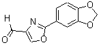 CAS#: 885273-46-1, 2-(1,3-Benzodioxol-5-yl)-1,3-oxazole-4-carbaldehyde