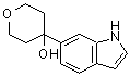 CAS#: 885273-47-2, 4-(1H-Indol-6-yl)tetrahydro-2H-pyran-4-ol