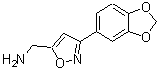 CAS#: 885273-58-5, [3-(1,3-benzodioxol-5-yl)isoxazol-5-yl]methanamine