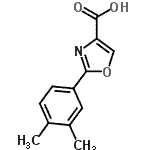 CAS#: 885273-82-5, 2-(3,4-Dimethylphenyl)-1,3-oxazole-4-carboxylic acid