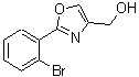 CAS 登录号：885274-02-2， [2-(2-溴苯基)-1,3-恶唑-4-基]甲醇