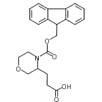 CAS#: 885274-10-2, 3-{4-[(9H-Fluoren-9-ylmethoxy)carbonyl]-3-morpholinyl}propanoic acid