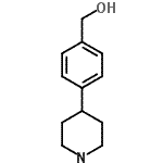 CAS#: 885274-59-9, [4-(4-Piperidinyl)phenyl]methanol