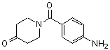 CAS 登录号：885274-94-2， 1-(4-氨基苯甲酰)-4-哌啶酮