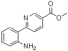 CAS 登录号：885277-03-2， 6-(2-氨基苯基)烟酸甲酯