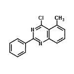 CAS#: 885277-13-4, 4-Chloro-5-methyl-2-phenylquinazoline