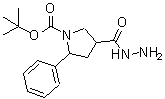 CAS 登录号：885277-93-0， 4-(肼基羰基)-2-苯基-1-吡咯烷羧酸叔丁酯