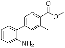 CAS 登录号：885278-08-0， 2'-氨基-3-甲基-4-联苯羧酸甲酯