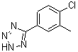 CAS#: 885278-43-3, 5-(4-Chloro-3-methylphenyl)-2H-tetrazole
