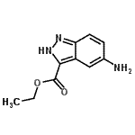 CAS#: 885278-45-5, Ethyl 5-amino-2H-indazole-3-carboxylate