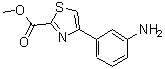 CAS 登录号：885279-72-1， 4-(3-氨基苯基)-1,3-噻唑-2-羧酸甲酯