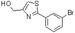 CAS#: 885280-57-9, [2-(3-Bromophenyl)-1,3-thiazol-4-yl]methanol