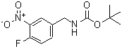 CAS#: 885280-67-1, 2-Methyl-2-propanyl (4-fluoro-3-nitrobenzyl)carbamate