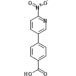 CAS#: 885476-90-4, 4-(6-Nitro-3-pyridinyl)benzoic acid