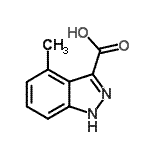 CAS#: 885518-90-1, 4-Methyl-1H-indazole-3-carboxylic acid