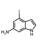 CAS#: 885520-52-5, 4-Iodo-1H-indol-6-amine
