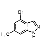 CAS#: 885521-94-8, 4-Bromo-6-methyl-1H-indazole