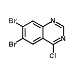 CAS#: 885524-31-2, 6,7-Dibromo-4-chloroquinazoline