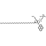 CAS 登录号：88555-56-0， 4-氧代-2-(1-芘基氧基)-3-(三十烷酰基氧基)壬基2-(三甲基铵基)乙基磷酸酯