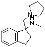 CAS 登录号：885951-14-4， N-甲基-1-(1-吡咯烷基甲基)-1-茚满胺