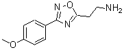 CAS#: 885953-52-6, 2-[3-(4-Methoxyphenyl)-1,2,4-oxadiazol-5-yl]ethanamine