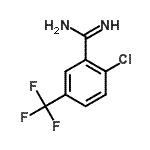 CAS#: 885963-61-1, 2-Chloro-5-(trifluoromethyl)benzenecarboximidamide