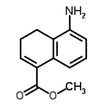 CAS 登录号：88612-09-3， 甲基5-氨基-3,4-二氢-1-萘l烯羧酸酯