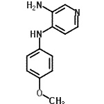CAS#: 88614-03-3, N<sup>4</sup>-(4-Methoxyphenyl)-3,4-pyridinediamine