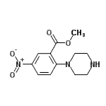 CAS#: 886360-73-2, Methyl 5-nitro-2-(1-piperazinyl)benzoate