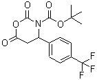 CAS 登录号：886362-59-0， 2,6-二氧代-4-[4-(三氟甲基)苯基]-1,3-恶嗪烷-3-羧酸叔丁酯