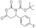 CAS#: 886362-60-3, 2-Methyl-2-propanyl 4-(4-fluorophenyl)-2,6-dioxo-1,3-oxazinane-3-carboxylate