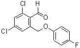 CAS 登录号：886362-88-5， 2,4-二氯-6-[(4-氟苯氧基)甲基]苯甲醛