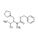 CAS#: 886362-97-6, Benzyl [3-hydroxy-1-(1-pyrrolidinyl)-2-butanyl]methylcarbamate