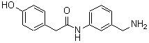 CAS 登录号：886363-58-2， N-[3-(氨基甲基)苯基]-2-(4-羟基苯基)乙酰胺
