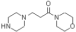 CAS#: 886363-67-3, 1-(4-Morpholinyl)-3-(1-piperazinyl)-1-propanone