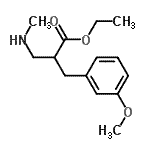 CAS 登录号：886366-18-3， 乙基2-(3-甲氧基苄基)-3-(甲基氨基)丙酸酯