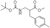 CAS 登录号：886366-49-0， 2-(4-甲基苄基)-3-({[(2-甲基-2-丙基)氧基]羰基}氨基)丙酸甲酯