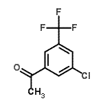 CAS#: 886497-11-6, 1-[3-Chloro-5-(trifluoromethyl)phenyl]ethanone