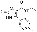 CAS 登录号：886498-04-0， 4-(4-甲基苯基)-2-氧代-2,3-二氢-1,3-噻唑-5-羧酸乙酯