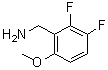 CAS 登录号：886501-77-5， 1-(2,3-二氟-6-甲氧基苯基)甲胺