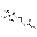 CAS#: 886590-72-3, S-[1-(2,2-Dimethylpropanethioyl)-3-azetidinyl] ethanethioate