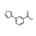 CAS#: 886851-34-9, 3-(3-Thienyl)benzoyl chloride