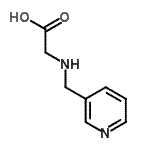 CAS 登录号：88720-62-1， N-(3-吡啶基甲基)甘氨酸