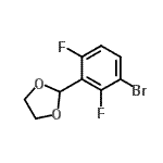 CAS#: 887268-17-9, 2-(3-Bromo-2,6-difluorophenyl)-1,3-dioxolane