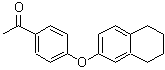 CAS#: 887576-99-0, 1-[4-(5,6,7,8-Tetrahydro-2-naphthalenyloxy)phenyl]ethanone